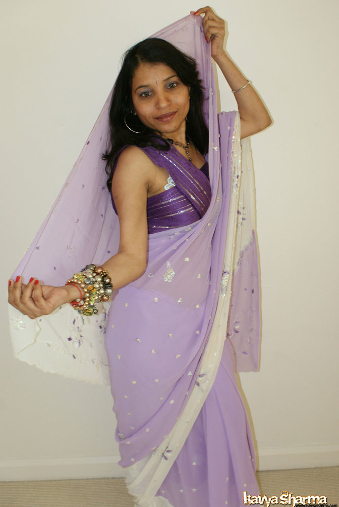 Indian Sex Club Party - Kavya in favoruite sari getting ready for party - Indian Sex